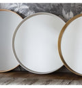 Harvey Round Mirror White-abc