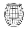 Rijeka Side Table Antique Silver-abc