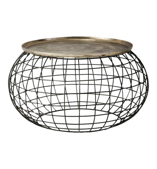 Rijeka Coffee Table Antique Gold-abc