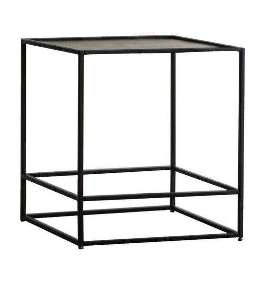 Ioania Side Table Antique Gold-abc