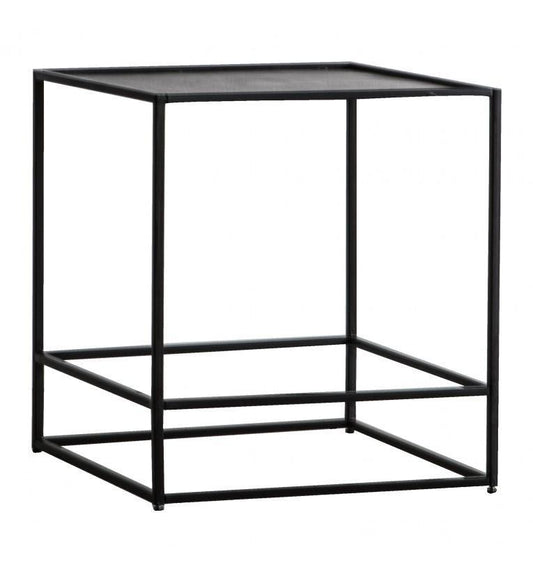 Ioania Side Table Antique Silver-abc