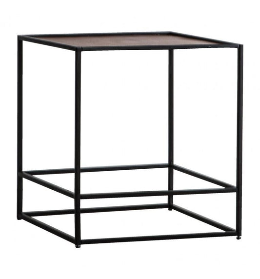 Ioania Side Table Antique Copper-abc