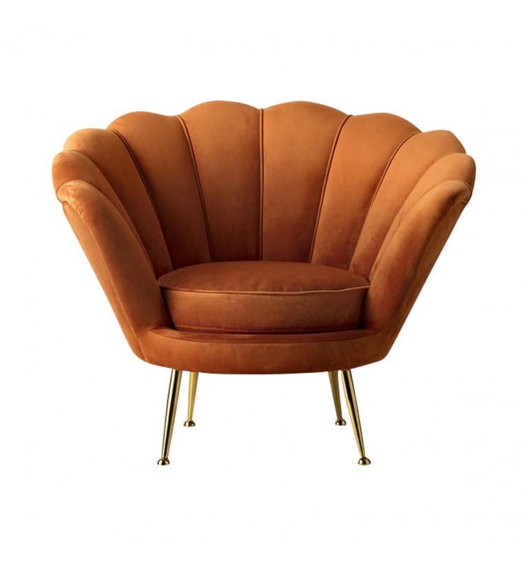 Riva Armchair Rusty Orange-abc