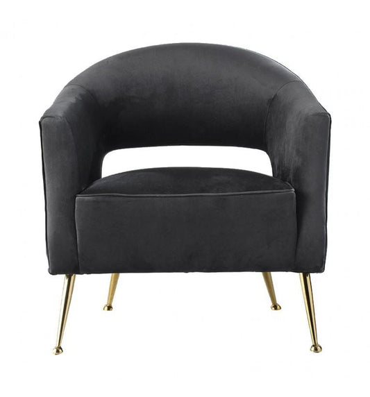 Botkyrka Armchair Black Velvet-abc