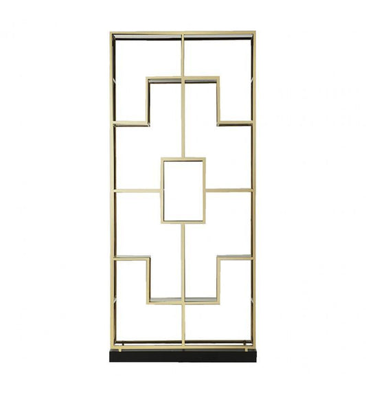 Sabadell Open Display Unit Gold-abc