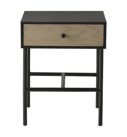 Constanta 1 Drawer Bedside Table-abc