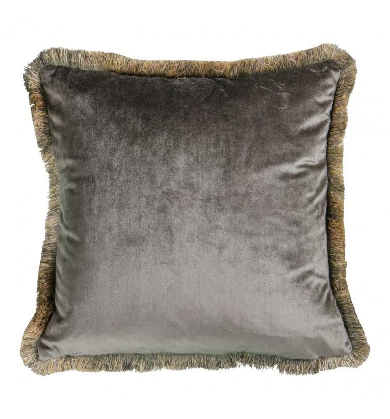 Omi Velvet Cushion Teal-abc