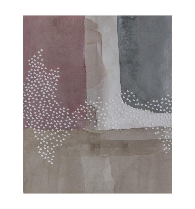 Blush Cubic Abstract I Printed Canvas-abc