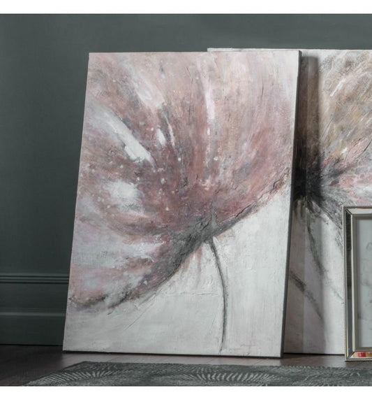 Cinnabar Floral Framed Art-abc