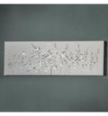 Linen Floral Framed Art-abc
