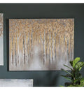 Golden Woodland Canvas-abc
