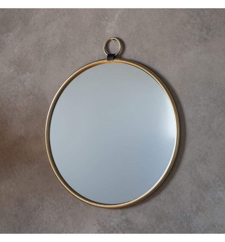 Bayswater Gold Round Mirror-abc