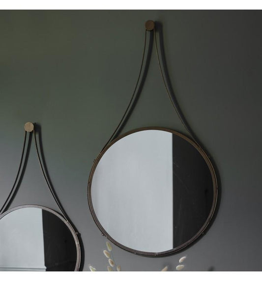 Broadway Round Mirror-abc