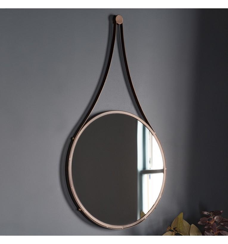 Broadway Round Mirror-abc