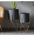 Hoven Metal Planter - Small-abc
