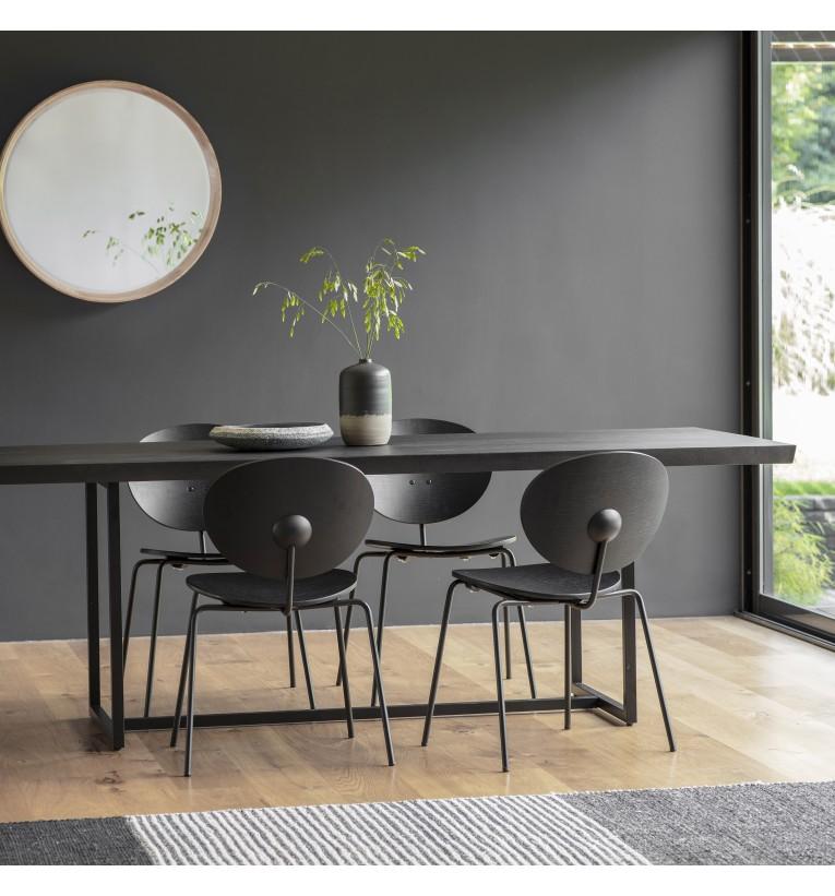 Fucecchio Dining Table Black-abc
