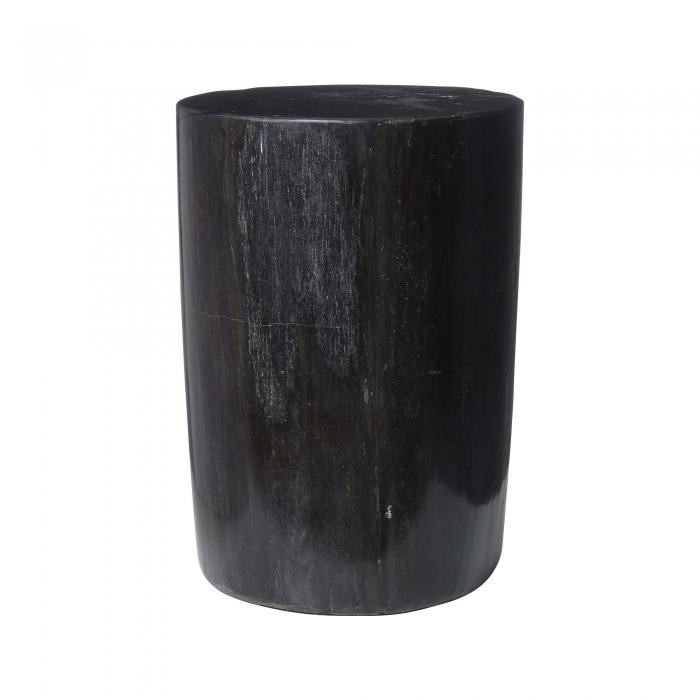 Binga Petrified Wood Table Black-abc