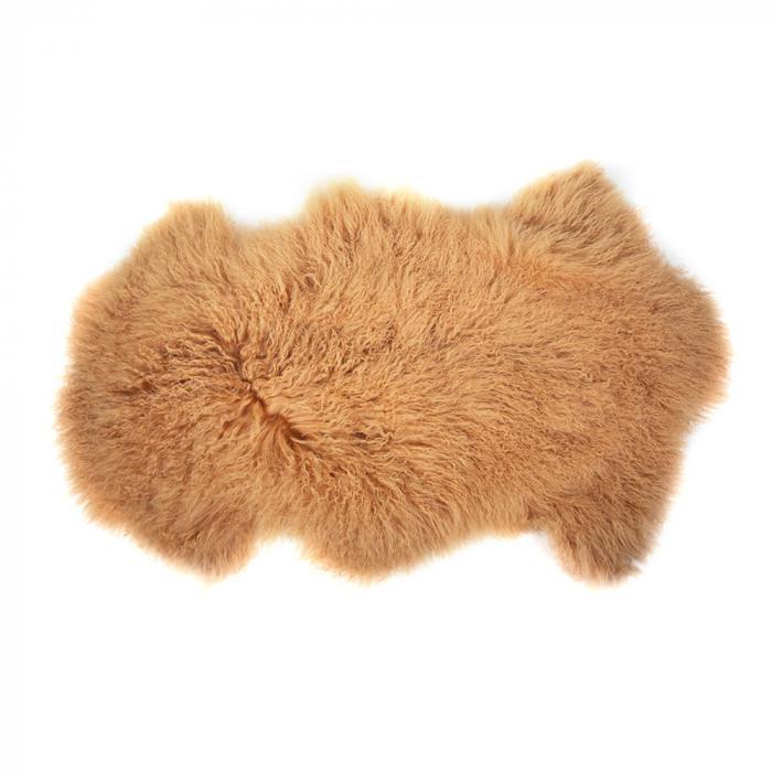 Tibetan Lambswool Throw 90x50 Terra-abc