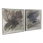 Grey Invasion Wall Art - Set of 2 - 100 x 100-abc