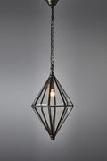 Clifftop hanging lamp in bronze-abc