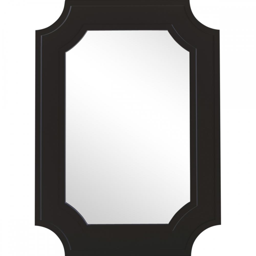 Bungalow Wall Mirror - Black-abc