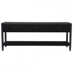 Soloman Console Table - Black-abc