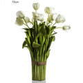 Tulip Bundle 72cm - White-abc