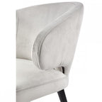 Harlow Dining Chair - Grey-abc
