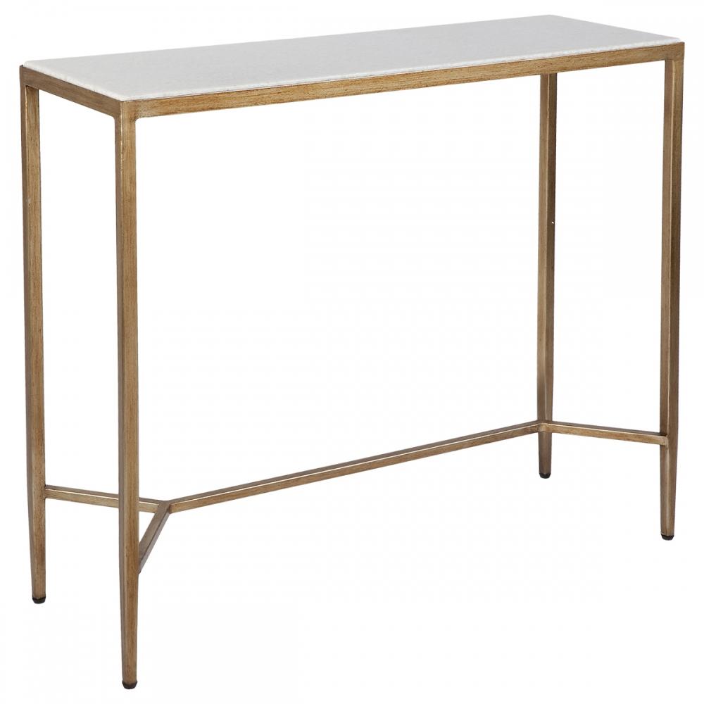 Chloe Console Table - Small Gold-abc