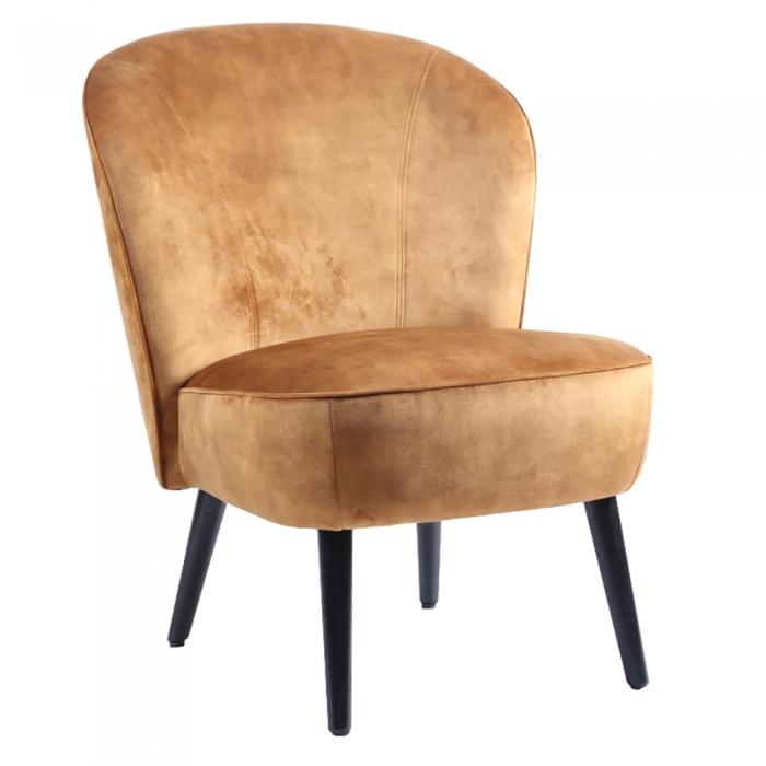 Stanford Lounge Chair Ochre Yellow-abc