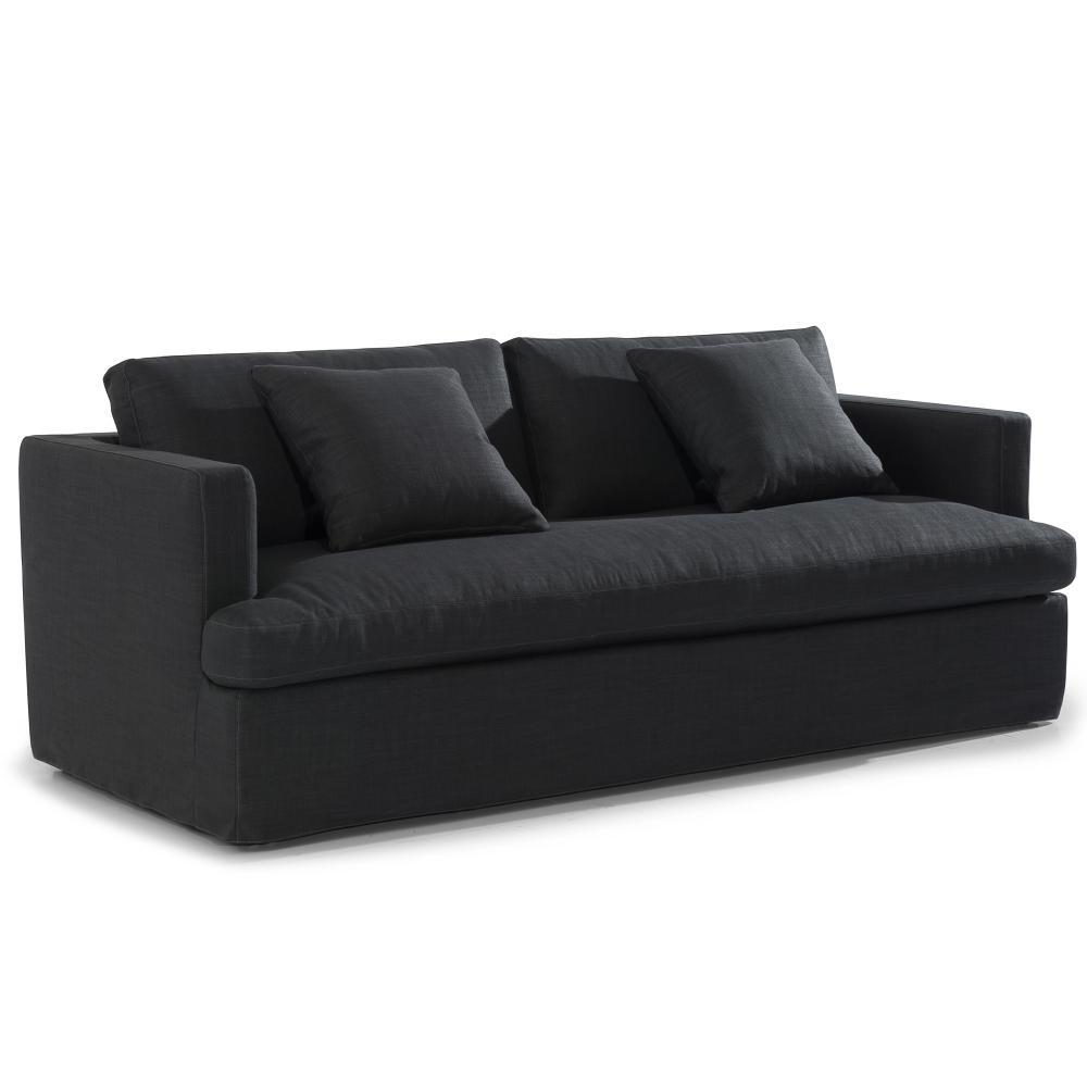 Birkshire Sofa - 3 Seater Charcoal-abc