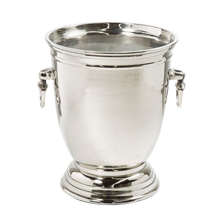 Round Wine Cooler in nickel-abc