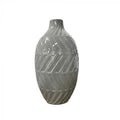Geo Pot Sml Grey-abc