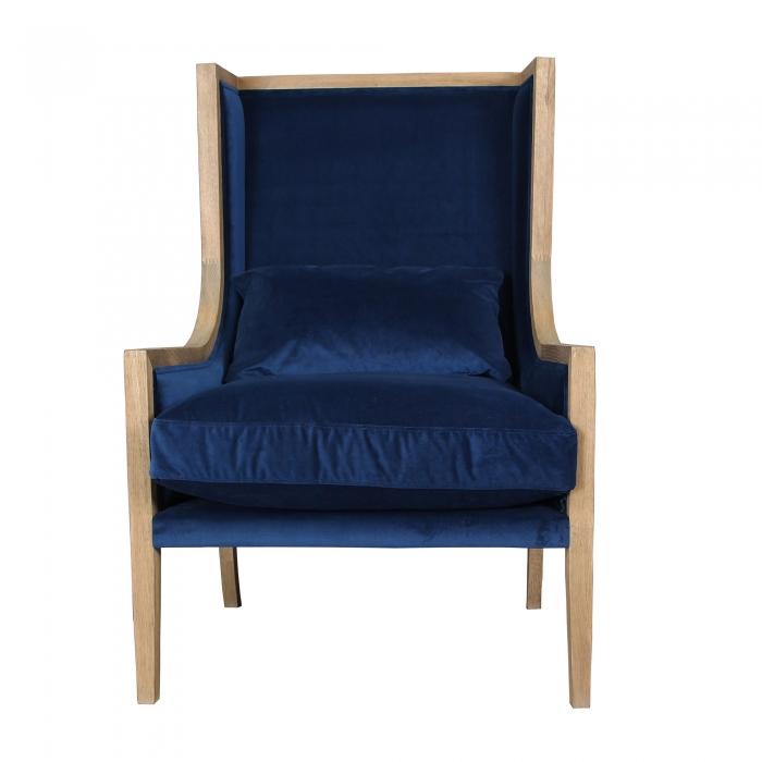 Jenner Wingback Navy Velvet-abc