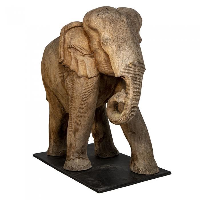Elephant Wood Brown-abc