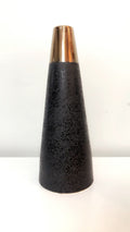 Black Volcano Vase - Large-abc