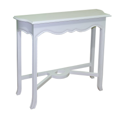 White Plain J-Side Table-abc