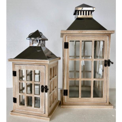 Creme set of 2 Lanterns-abc