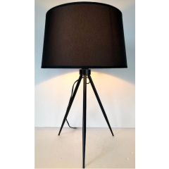 Black Tripod Table Lamp-abc