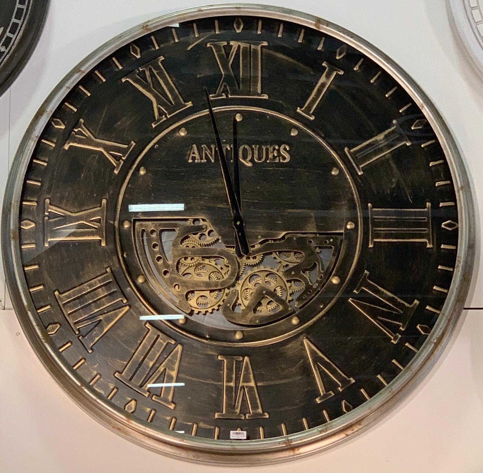 American Old West White Wall Clock-abc