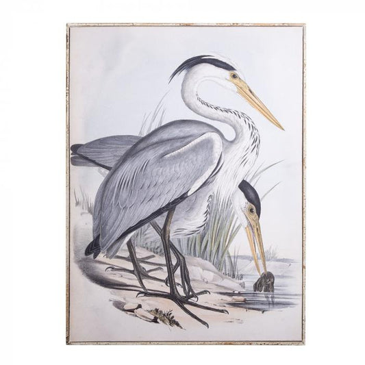 Framed Crane Print 113x83x3-abc