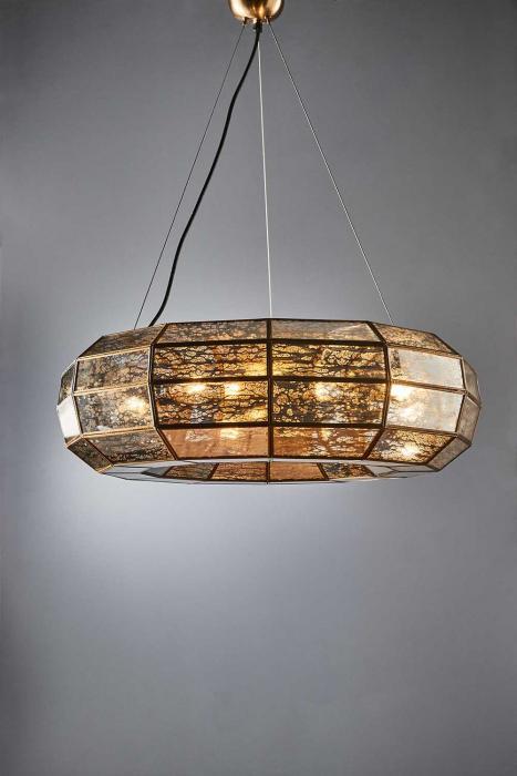 Victoria small hanging lamp in brass-abc