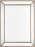 Zeta Wall Mirror - Large Antique Gold-abc