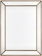 Zeta Wall Mirror - Large Antique Gold-abc