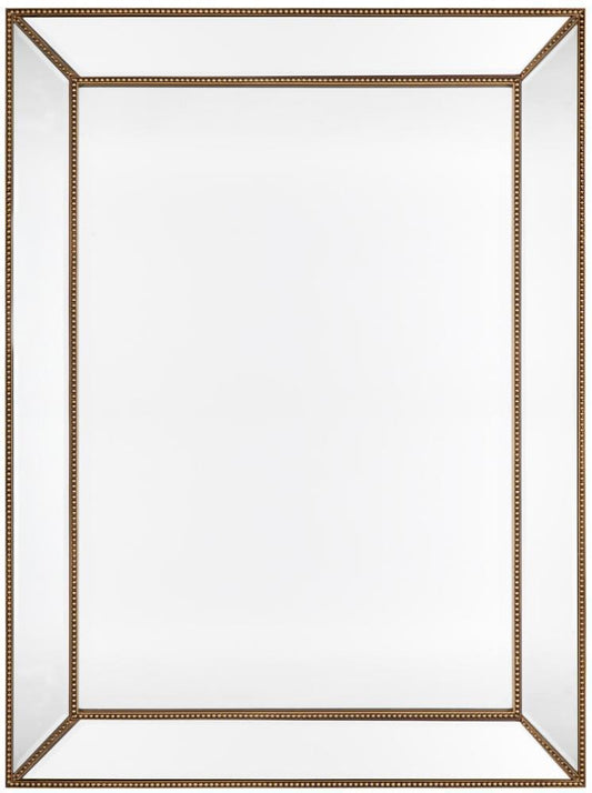 Zeta Wall Mirror - Large Antique Gold-abc