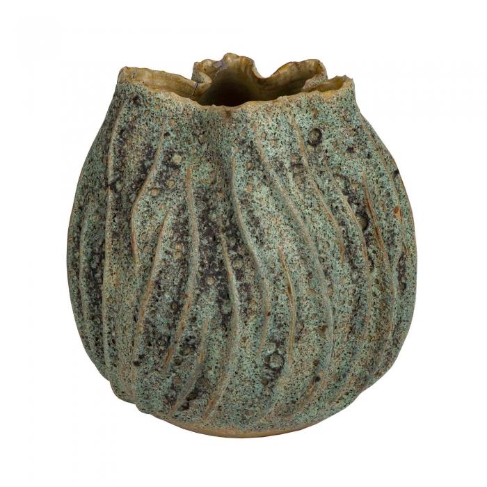 Vase Green Moss Tall 26x28x39-abc