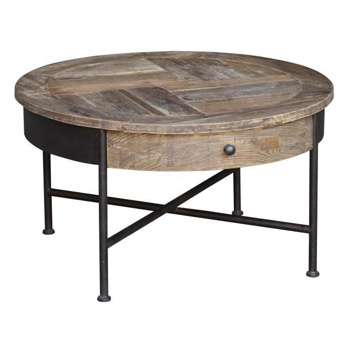 Denver Round Coffee Table-abc