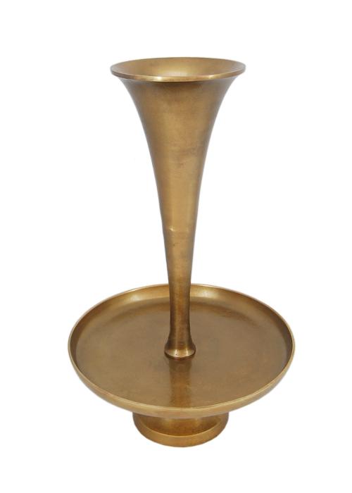 Decorative Vase Alum 40x40x65-abc