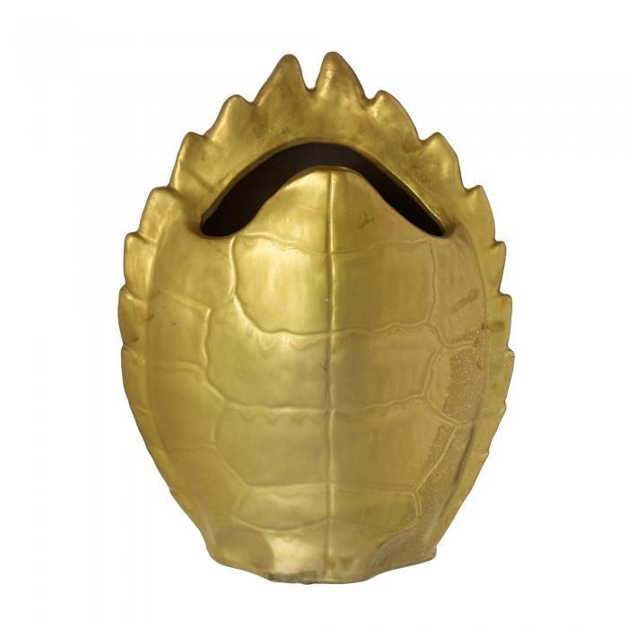 Gilt Turtle Vase Lge-abc