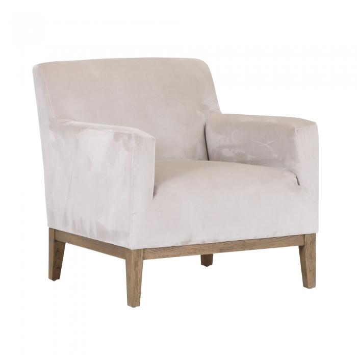 Logan Armchair Oyster Velvet-abc